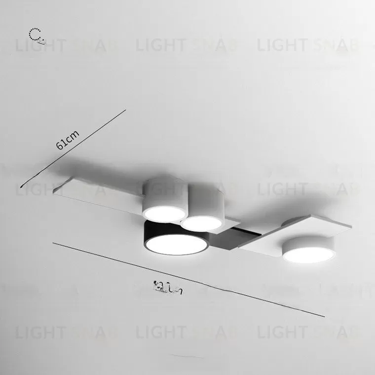 Потолочная светодиодная люстра SLANT VL23531