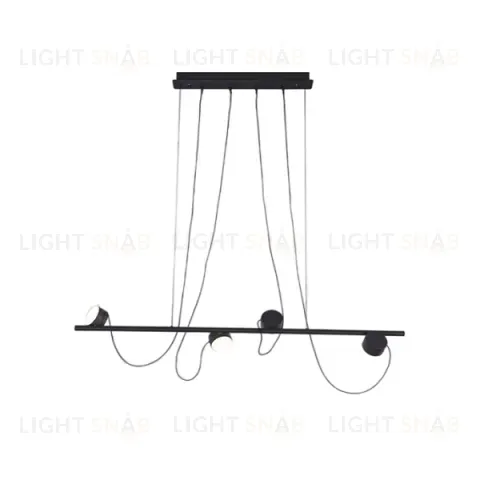 Люстра UTSIDEN M-1062S-4/BK