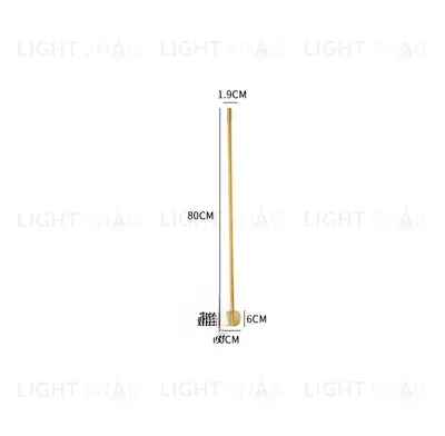 Дизайнерский настенный светильник (Бра) ASOR W2133