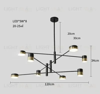 Дизайнерская люстра QETO L8324