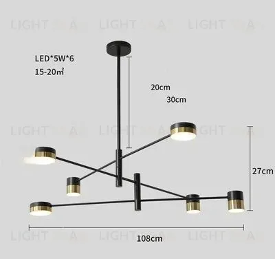 Дизайнерская люстра QETO L8324