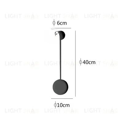 Дизайнерский настенный светильник (Бра) PIN W683