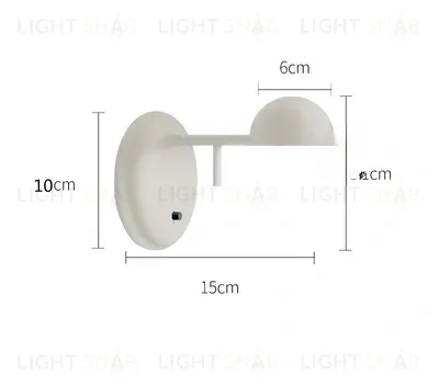 Дизайнерский настенный светильник (Бра) PIN W683