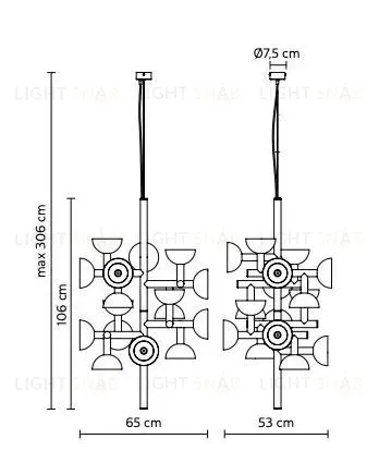 Подвесной светильник SIBILA PD8262