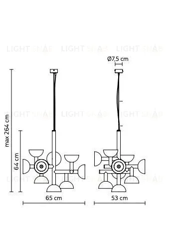 Подвесной светильник SIBILA PD8262