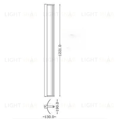 Настенный светильник (Бра) ARETE W1874