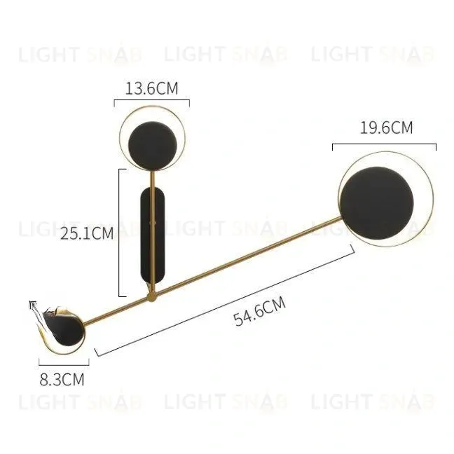 Настенный светильник (Бра) FORDI W3461