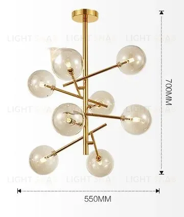 Дизайнерская люстра BOLLE L1268