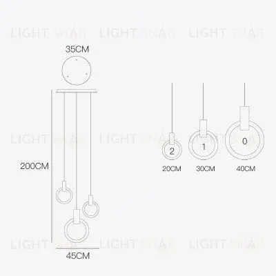 Подвесной светильник Banbury PL-190