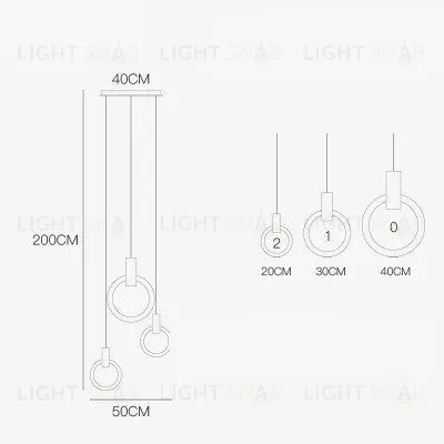 Подвесной светильник Banbury PL-190
