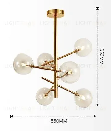 Дизайнерская люстра BOLLE L1268