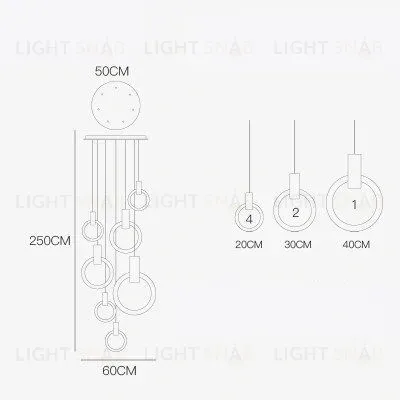 Подвесной светильник Banbury PL-190