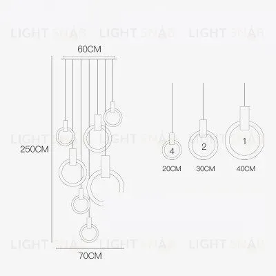 Подвесной светильник Banbury PL-190