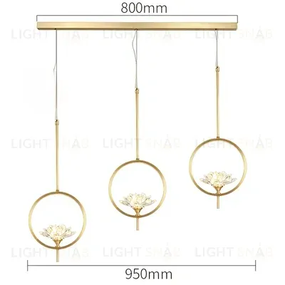 Дизайнерский подвесной светильник LOTUS PD3442