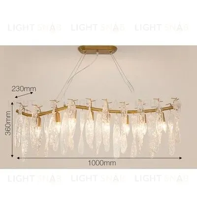 Дизайнерская люстра GEMERA LONG  L6433