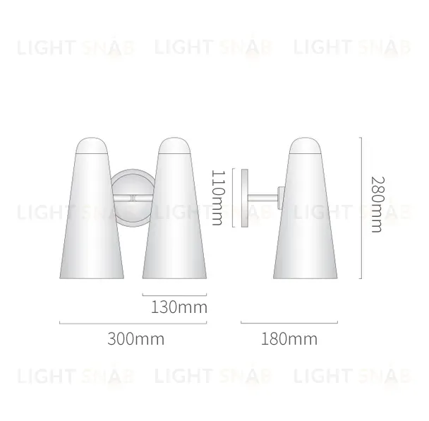 Настенный светильник (Бра) MONTFAUCON W1639