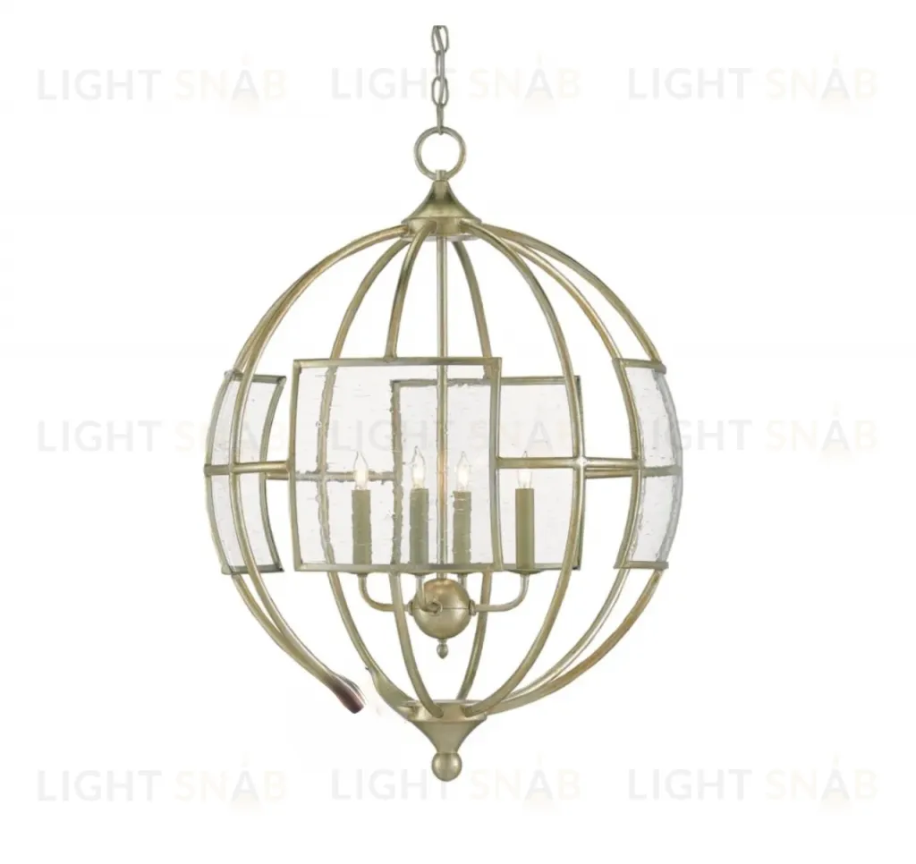 Люстра BROXTON SILVER ORB by Currey & Company OPD796