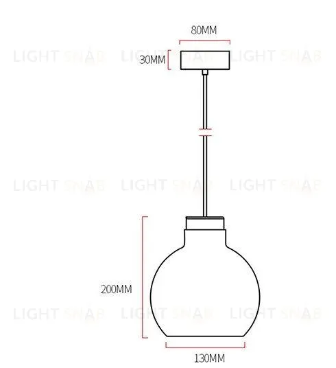 Подвесной светильник Simp PD228