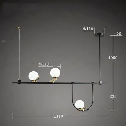 Дизайнерский светильник Noa GL-1359