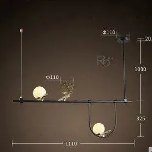 Дизайнерский светильник Noa GL-1359