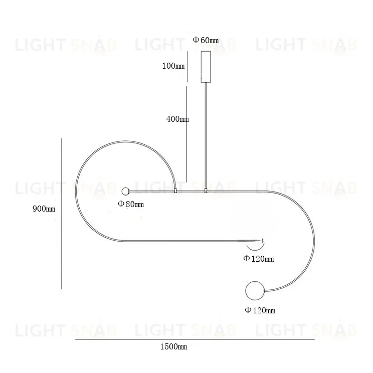 Дизайнерский подвесной светильник MOBILE PD1621