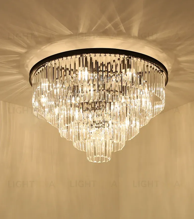 Дизайнерский потолочный светильник ODEON CLEAR GLASS PT2194