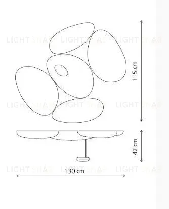 Потолочный светильник Artemide PD-2750