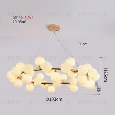 Дизайнерская люстра SALOTTO RING L1347