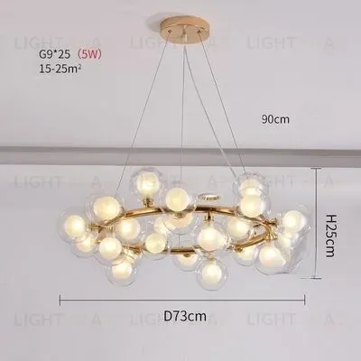 Дизайнерская люстра SALOTTO RING L1347