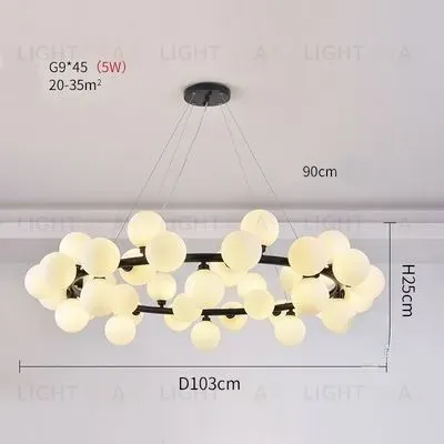 Дизайнерская люстра SALOTTO RING L1347