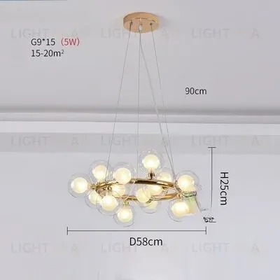 Дизайнерская люстра SALOTTO RING L1347