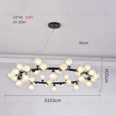 Дизайнерская люстра SALOTTO RING L1347