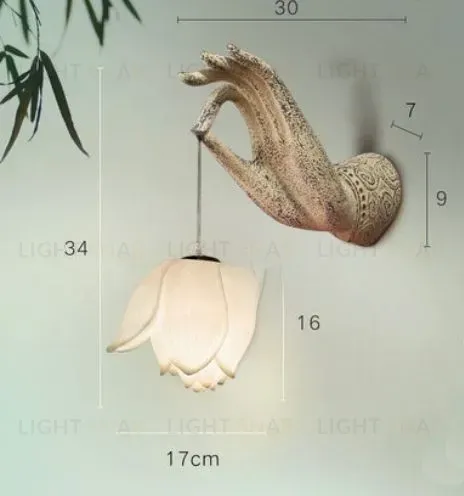 Дизайнерский настенный светильник (Бра) AGN W7165