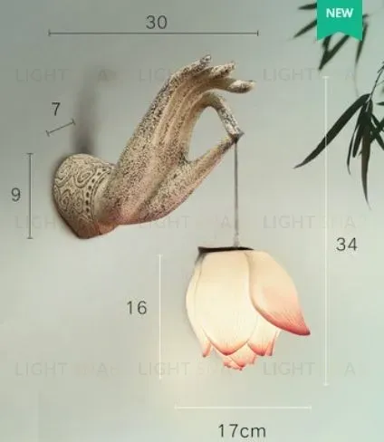 Дизайнерский настенный светильник (Бра) AGN W7165