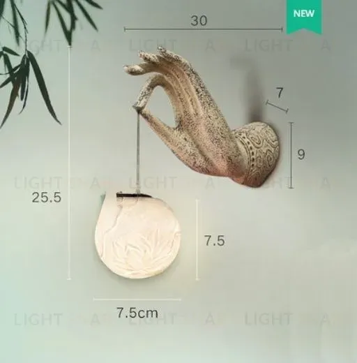 Дизайнерский настенный светильник (Бра) AGN W7165