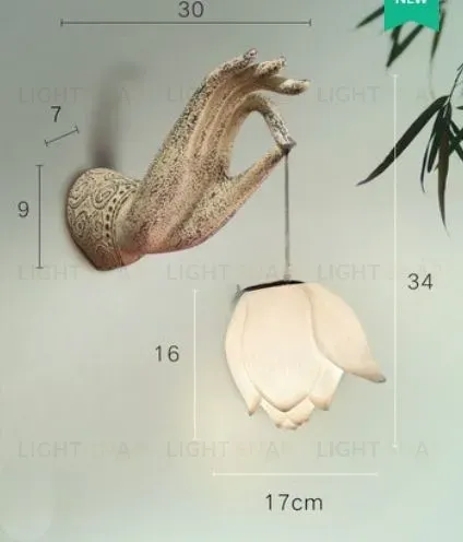 Дизайнерский настенный светильник (Бра) AGN W7165