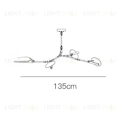 Подвесной светильник BRANCHING DISC PD4433