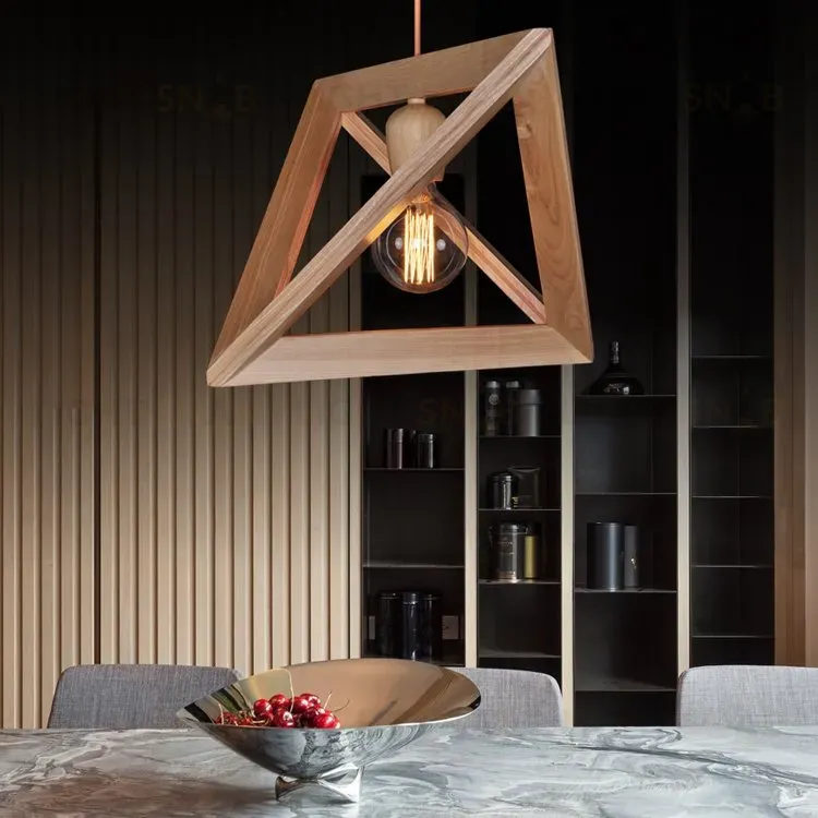 Подвесной светильник Wood Triangle PD1652