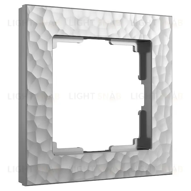 Рамка одинарная Werkel Hammer серебряный a052512 a052512