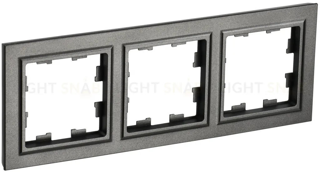 Рамка тройная IEK Brite темная бронза BR-M32-K45 BR-M32-K45