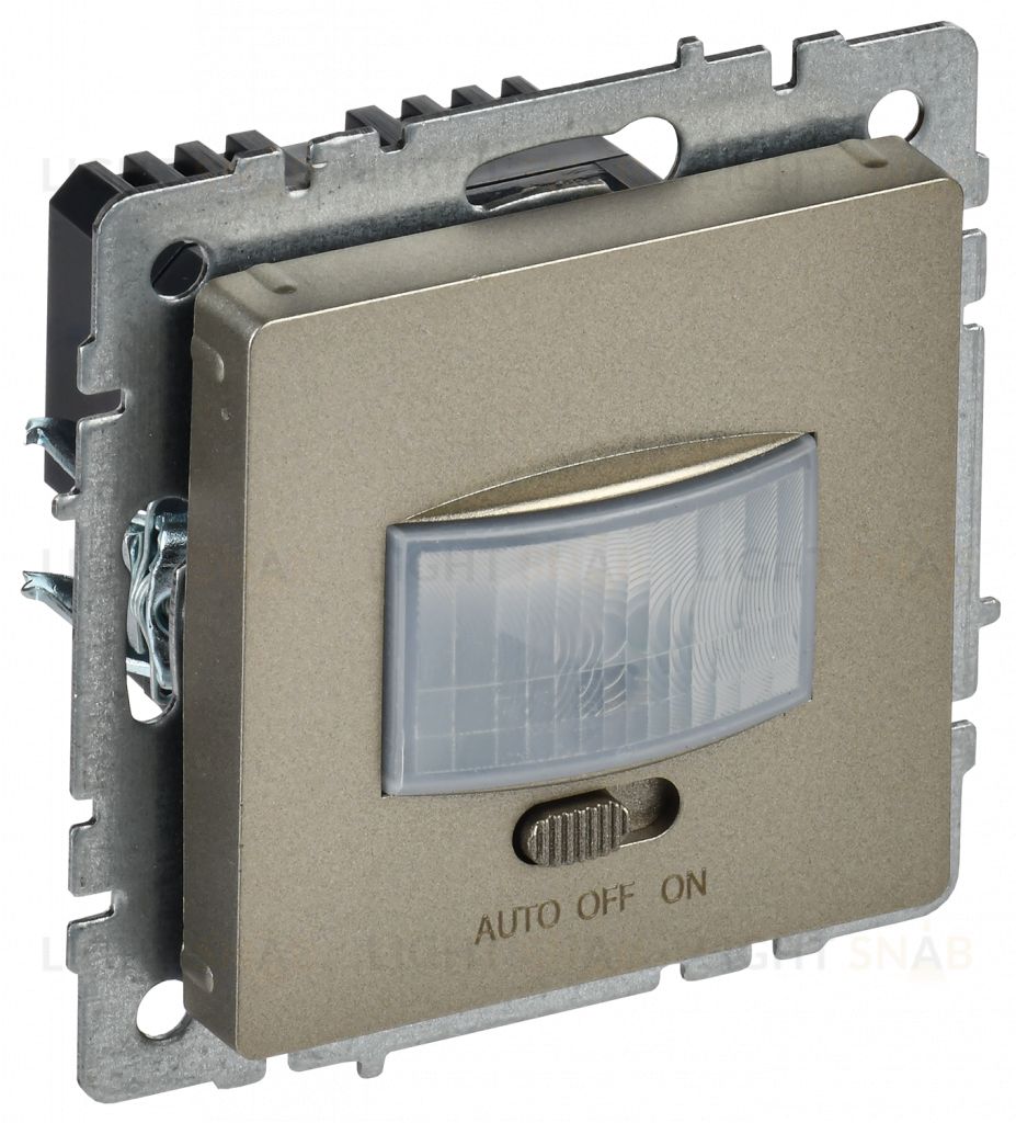 Датчик движения инфракрасный 500 Вт, высота 0,8-1,4м IEK Brite шампань BR-MS10-N-150-05-K37 BR-MS10-N-150-05-K37