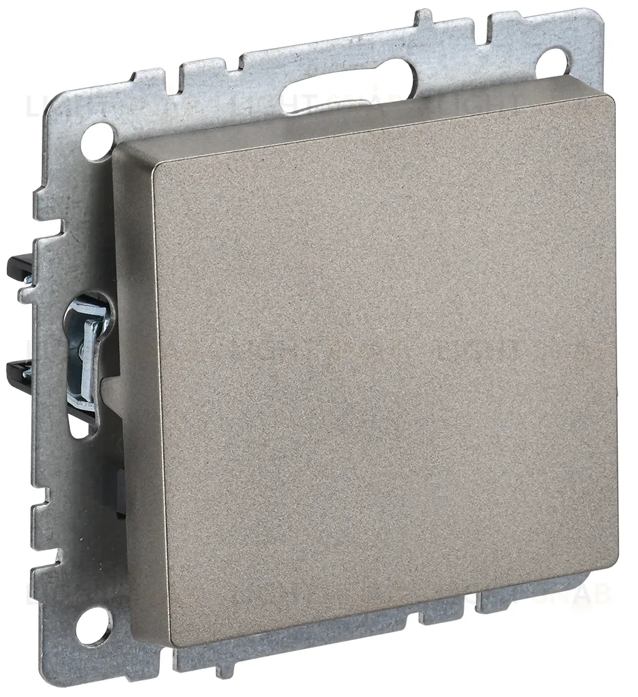 Выключатель одноклавишный IEK Brite, 10A/250В, шампань BR-V10-0-10-K37 BR-V10-0-10-K37