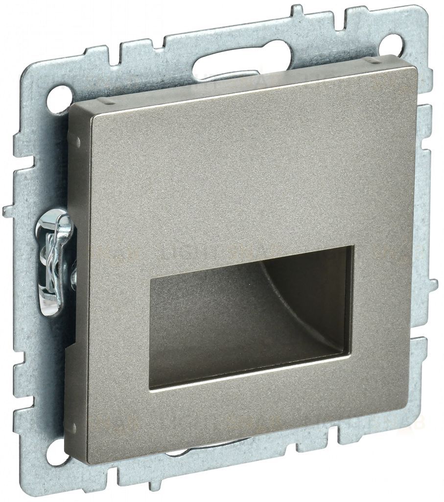 Подсветка белая LED встраиваемая 4000K IEK Brite шампань BR-FL20-K37 BR-FL20-K37