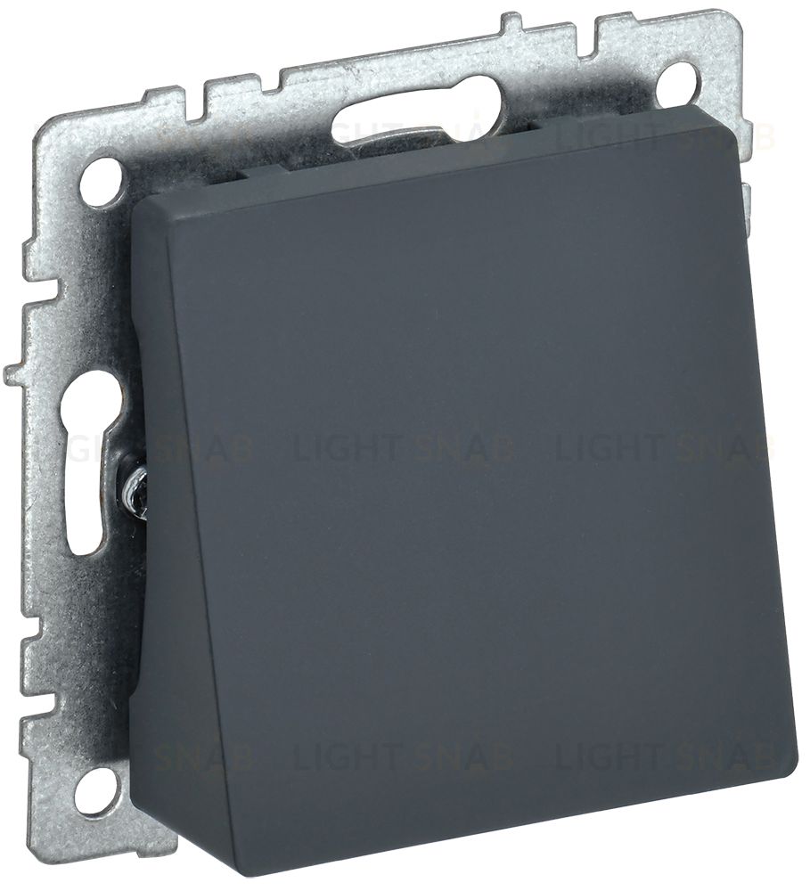 Вывод кабеля IEK Brite, графит BR-VK10-0-K53 BR-VK10-0-K53