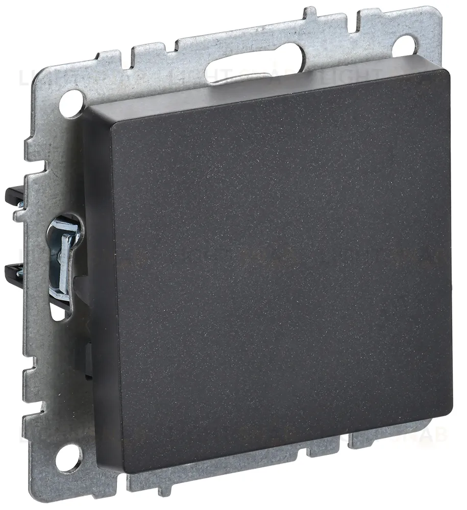 Выключатель одноклавишный IEK Brite, 10A/250В, черный BR-V10-0-10-K02 BR-V10-0-10-K02