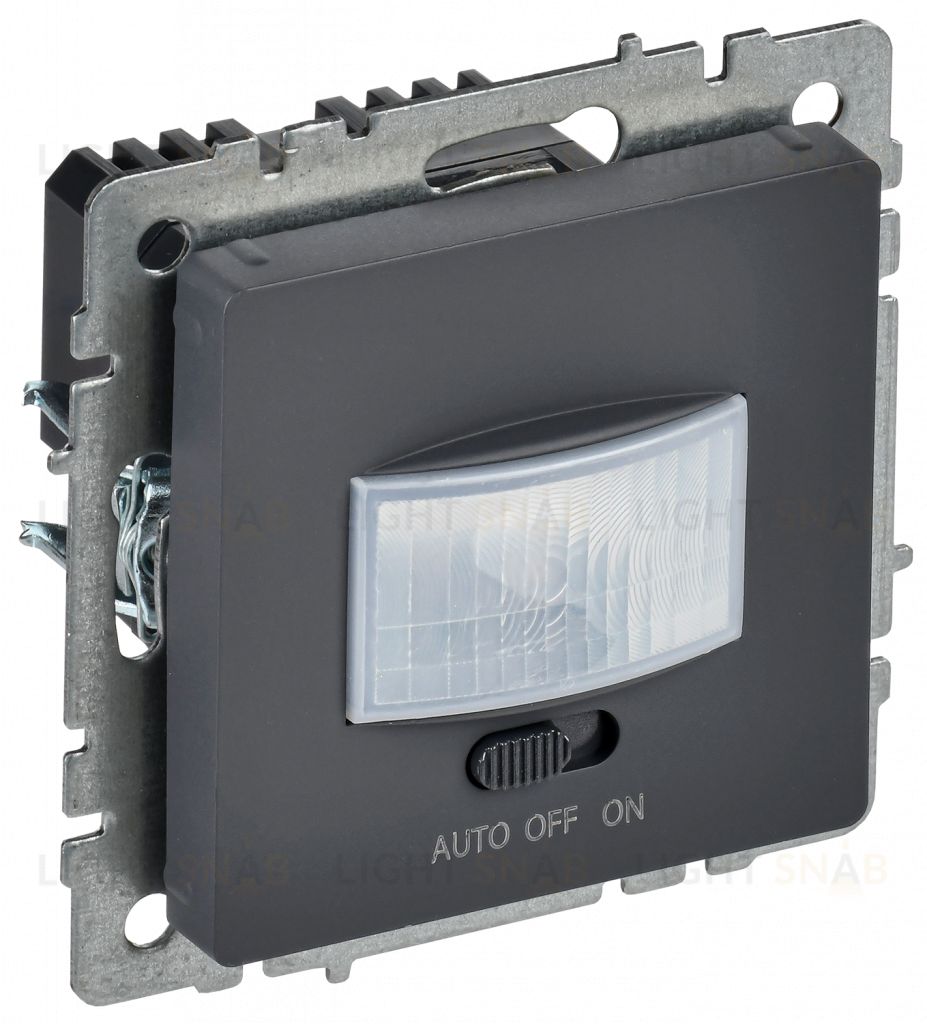 Датчик движения инфракрасный 500 Вт, высота 0,8-1,4м IEK Brite графит BR-MS10-N-150-05-K53 BR-MS10-N-150-05-K53