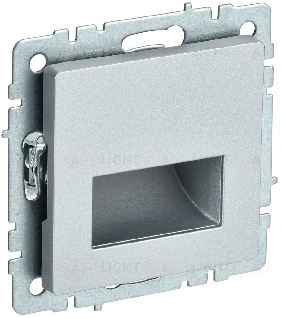 Подсветка белая LED встраиваемая 4000K IEK Brite алюминий BR-FL20-K47 BR-FL20-K47