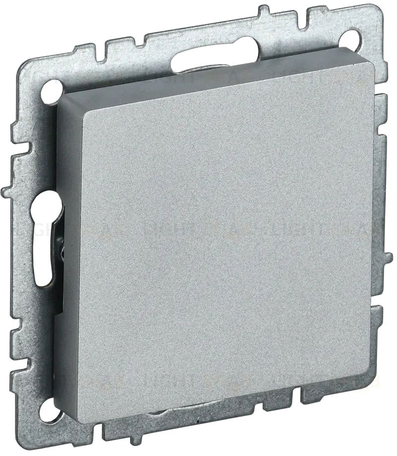 Заглушка IEK Brite, алюминий BR-PL10-K47 BR-PL10-K47