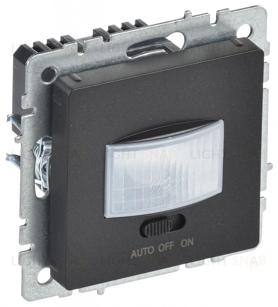 Датчик движения инфракрасный 500 Вт, высота 0,8-1,4м IEK Brite черный BR-MS10-N-150-05-K02 BR-MS10-N-150-05-K02