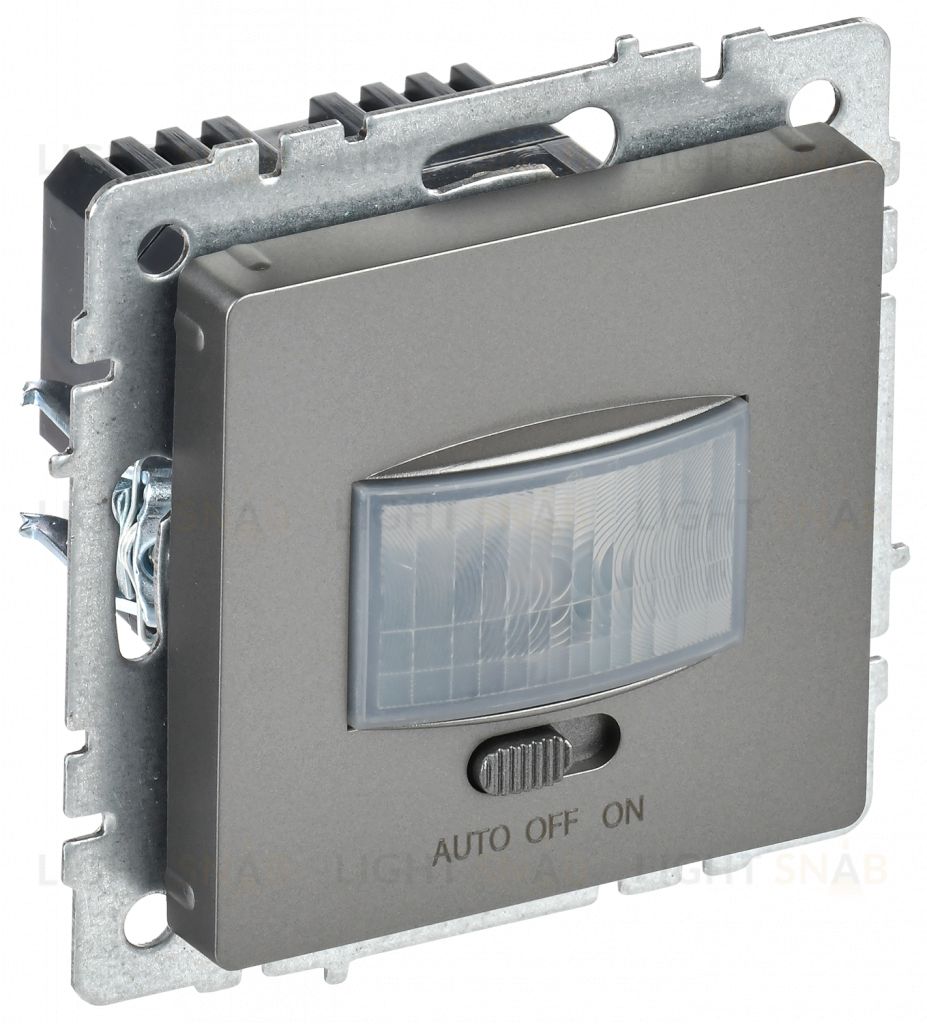 Датчик движения инфракрасный 500 Вт, высота 0,8-1,4м IEK Brite сталь BR-MS10-N-150-05-K46 BR-MS10-N-150-05-K46